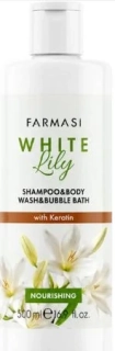 White Lily s keratinem 3v1, 500 ml